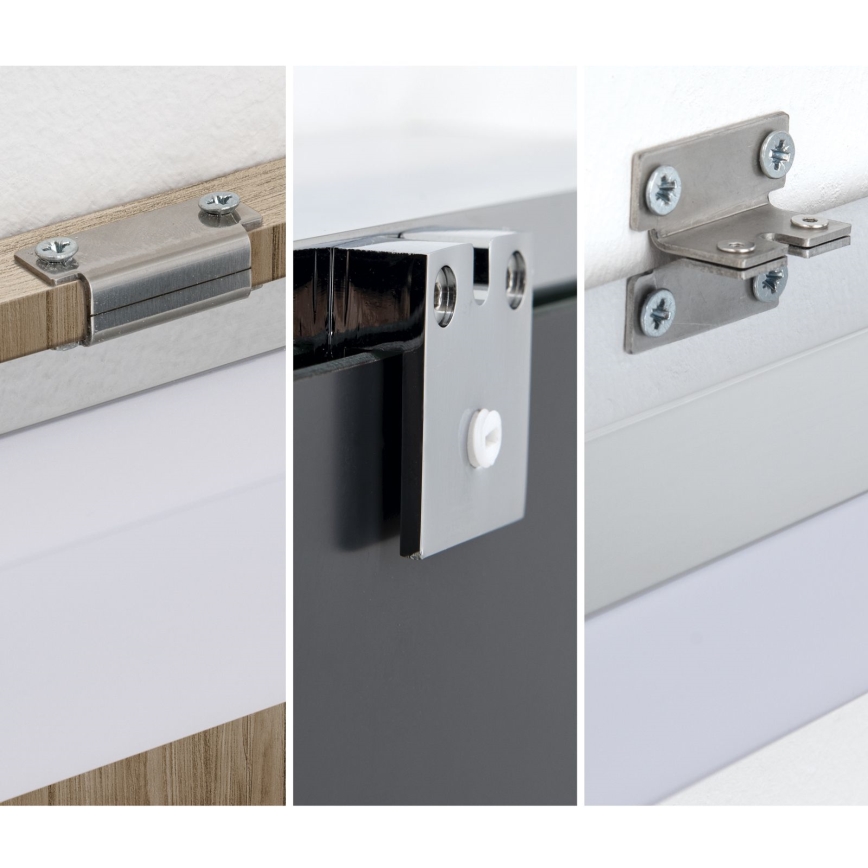 Illuminazione a LED per specchi da bagno HORIZON LED/12W/230V 3000/4000K 60 cm IP44 argento