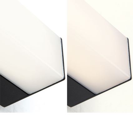 Illuminazione a LED per specchi da bagno HORIZON LED/12W/230V 3000/4000K 60 cm IP44 nero