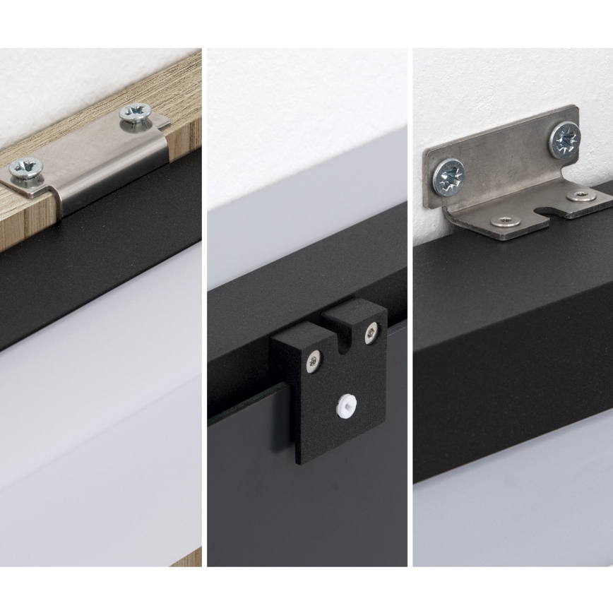 Illuminazione a LED per specchi da bagno HORIZON LED/12W/230V 3000/4000K 60 cm IP44 nero