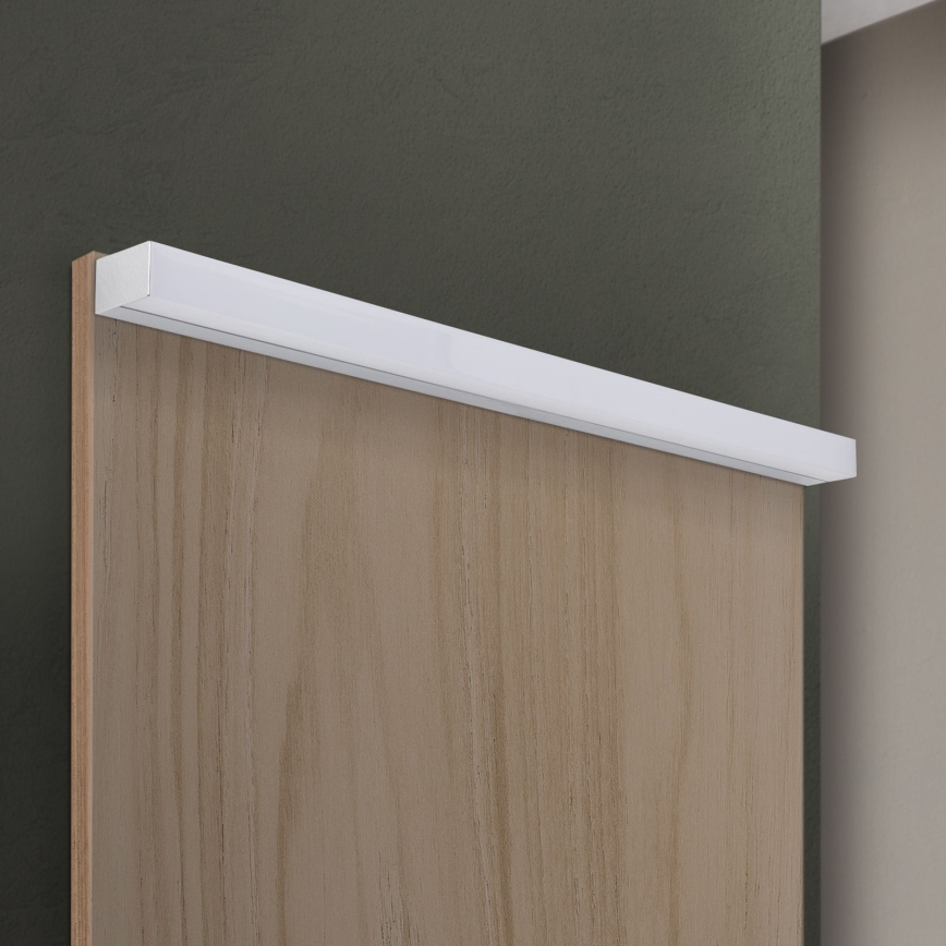 Illuminazione a LED per specchi da bagno HORIZON LED/18W/230V 3000/4000K 90 cm IP44 argento