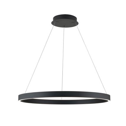 Lampada a sospensione LED dimmerabile su cavo KOLK LED/80W/230V 2700/3000/4000K Ø 80 cm nero