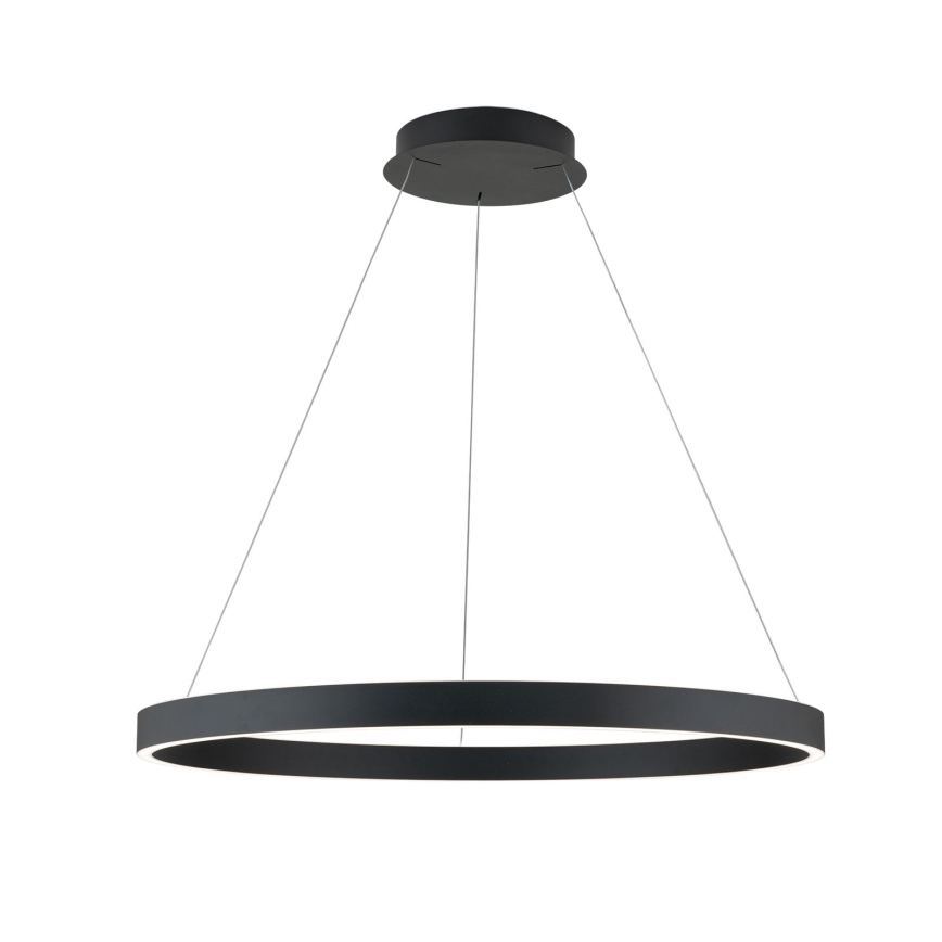 Lampada a sospensione LED dimmerabile su cavo KOLK LED/80W/230V 2700/3000/4000K Ø 80 cm nero