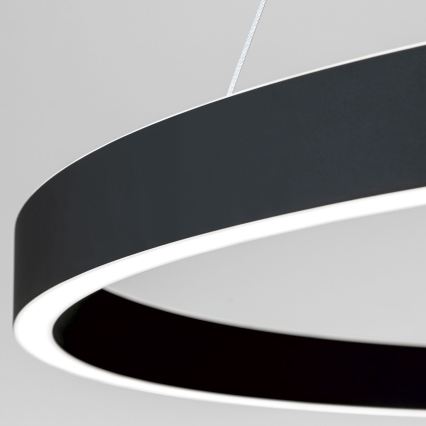 Lampada a sospensione LED dimmerabile su cavo KOLK LED/80W/230V 2700/3000/4000K Ø 80 cm nero