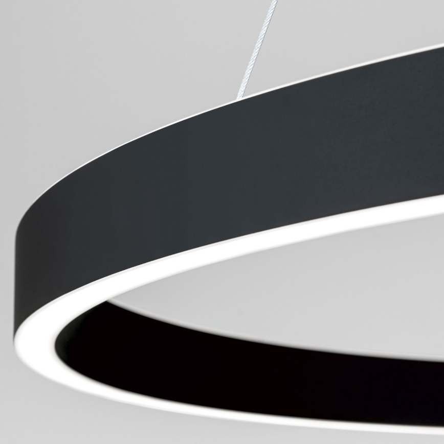Lampada a sospensione LED dimmerabile su cavo KOLK LED/80W/230V 2700/3000/4000K Ø 80 cm nero