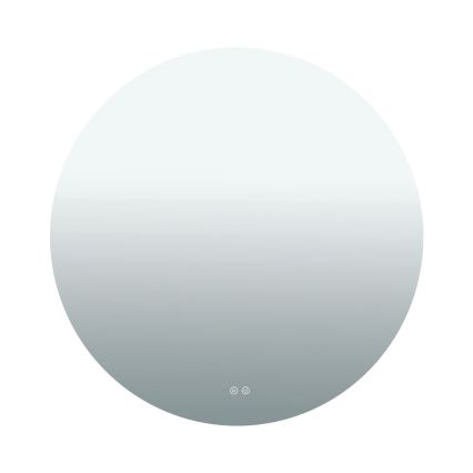 LED Specchio da parete riscaldato per bagno con retroilluminazione FOCUS LED/27W/230V 3000/4200/6000K Ø 80 cm IP44