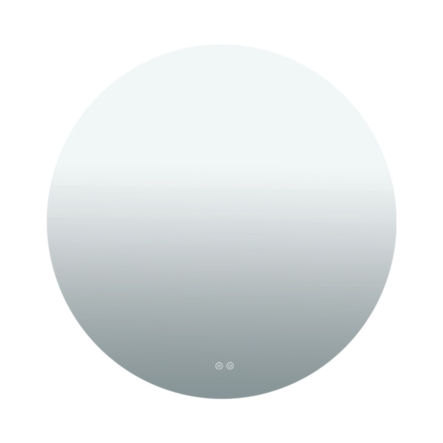 LED Specchio da parete riscaldato per bagno con retroilluminazione FOCUS LED/27W/230V 3000/4200/6000K Ø 80 cm IP44