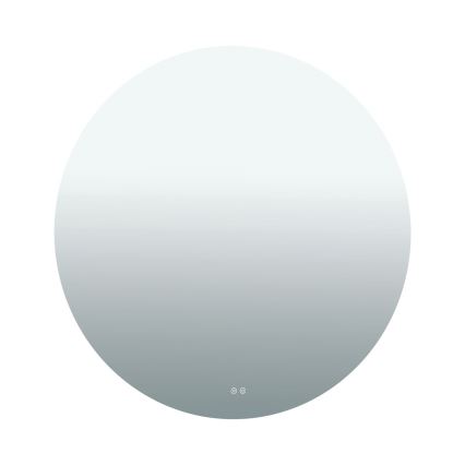 Specchio riscaldato a parete per bagno con retroilluminazione LED FOCUS LED/30W/230V 3000/4200/6000K diam. 100 cm IP44