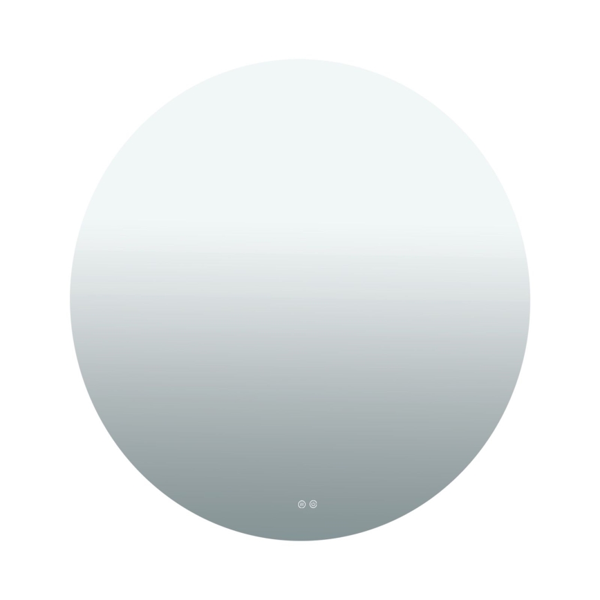 Specchio riscaldato a parete per bagno con retroilluminazione LED FOCUS LED/30W/230V 3000/4200/6000K diam. 100 cm IP44