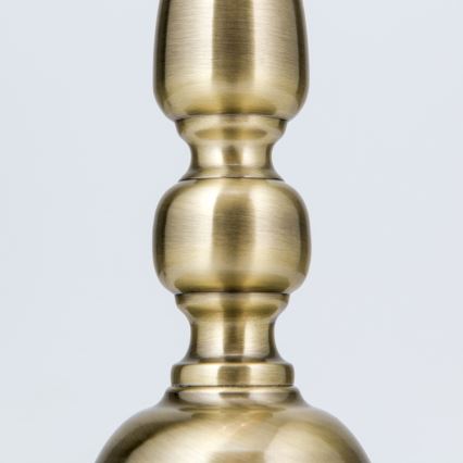 Lampada con piedistallo TONIA 2xE27/60W/230V 154 cm bianco/bronzo