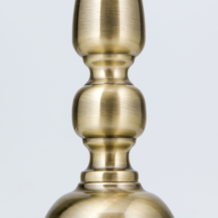 Lampada con piedistallo TONIA 2xE27/60W/230V 154 cm bianco/bronzo
