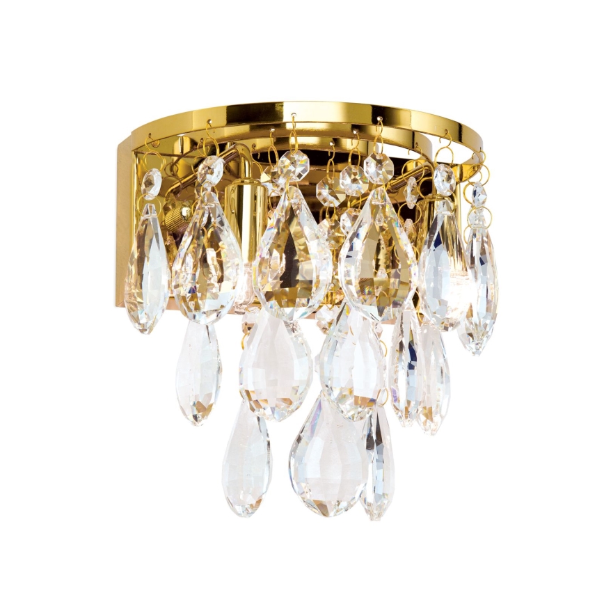 Applique di cristallo CELESTE 2xG9/40W/230V oro