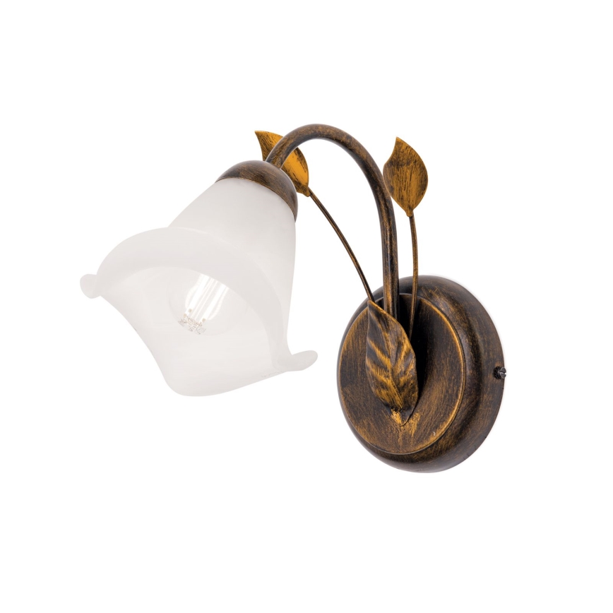 Applique SISI 1xE14/40W/230V bronzo/patina