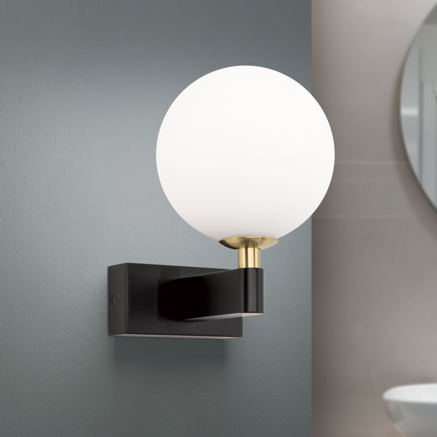Applique da bagno MARA 1xG9/20W/230V IP44 nero