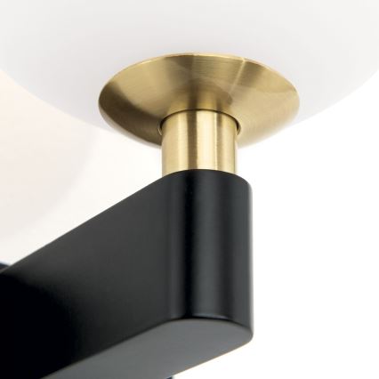 Applique da bagno MARA 1xG9/20W/230V IP44 nero