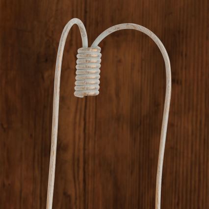 Applique VELA 2xE14/40W/230V bianco/oro/patina