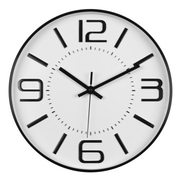 Orologio da parete 1xAA 29 cm bianco