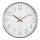 Orologio da parete 1xAA 29 cm bianco/oro rosa