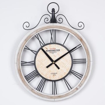 Orologio da parete 1xAA diametro 40 cm beige