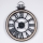 Orologio da parete 1xAA diametro 40 cm nero/color crema