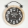 Orologio da parete 1xAA diametro 50 cm beige/nero