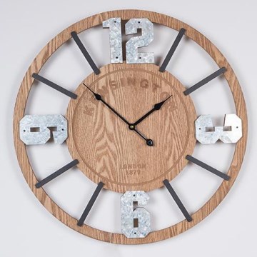 Orologio da parete 1xAA diametro 60 cm beige