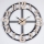 Orologio da parete 1xAA diametro 60 cm nero/beige