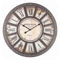 Orologio da parete 1xAA Ø 58,2 cm nero/beige