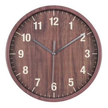 Orologio da parete 25 cm marrone