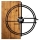 Orologio da parete 58x56 cm 1xAA legno/metallo
