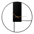 Orologio da parete diam. 50 cm 1xAA nero/oro
