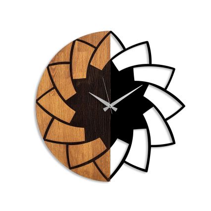 Orologio da parete diametro 56 cm 1xAA legno/metallo