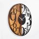 Orologio da parete diametro 56 cm 1xAA legno/metallo
