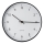 Orologio da parete Ø 25 cm 1xAA nero/bianco
