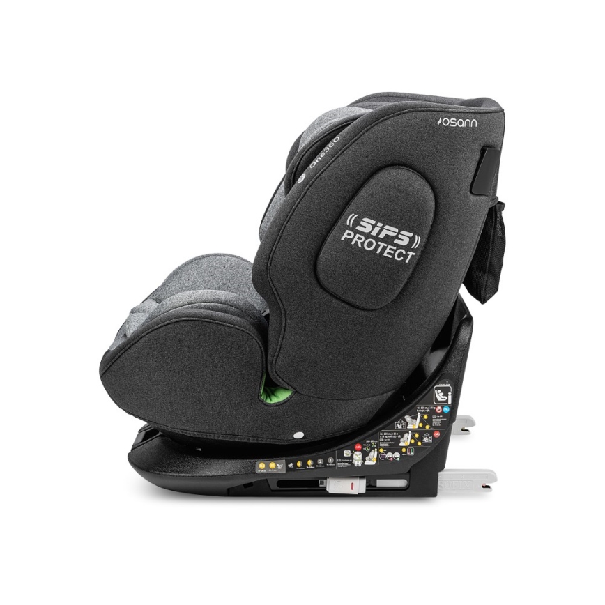 OSANN - Seggiolino auto ONE 360 i-Size 40-150 cm Grigio Universe