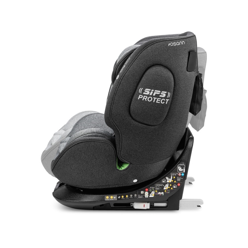 OSANN - Seggiolino auto ONE 360 i-Size 40-150 cm Grigio Universe