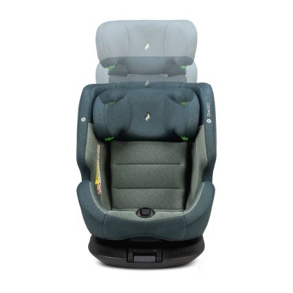OSANN - Seggiolino auto ONE 360 i-Size 40-150 cm Verde Universe