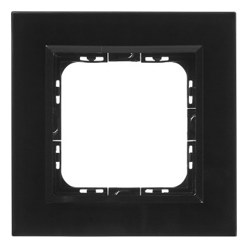 Ospel - Cornice in vetro singola SONATA nero lucido