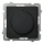 Ospel - Dimmer rotativo senza cornice SONATA nero