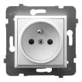 Ospel - Presa da parete senza cornice 230V ARIA bianca