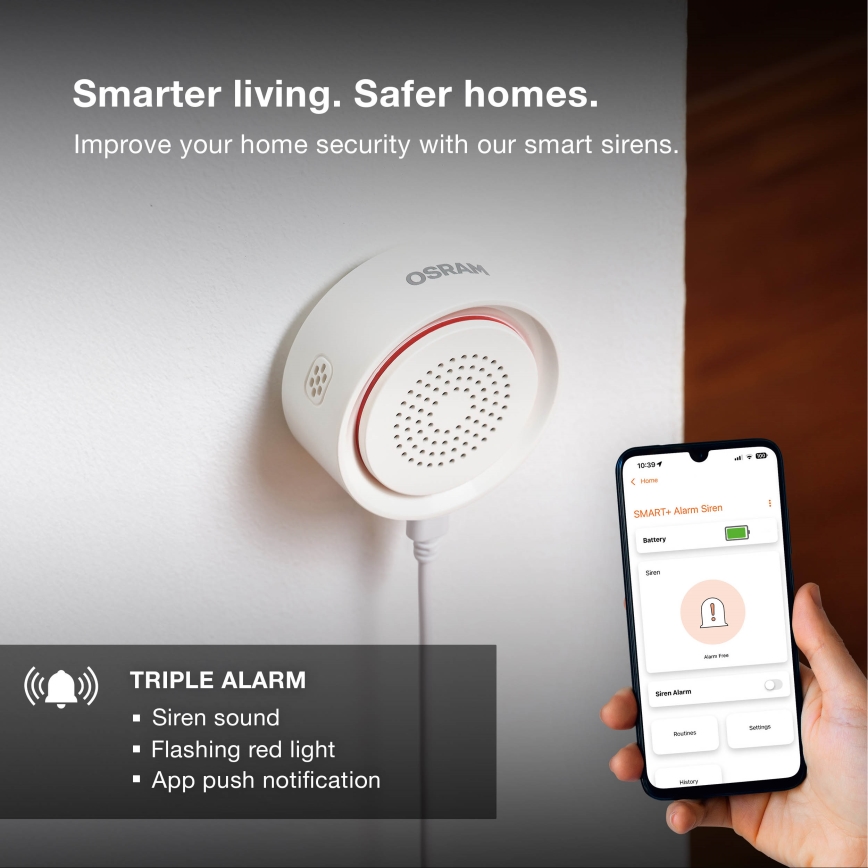 Osram - Allarme SMART+ 5V Wi-Fi
