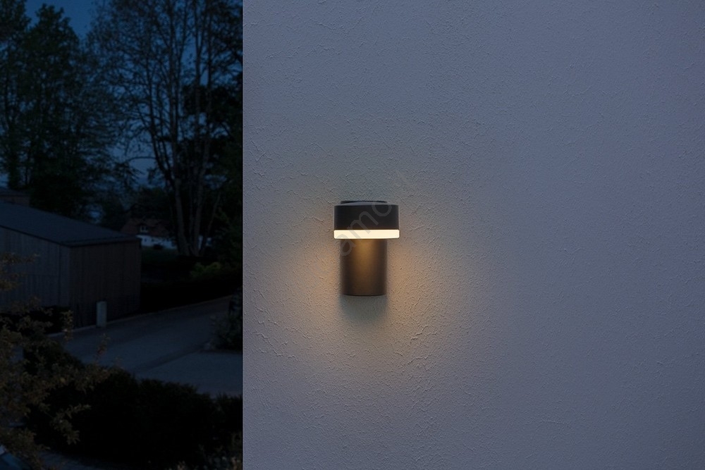 ECTOR APPLIQUE DA ESTERNO A LED 10W 3000K 990lm GRIGIO SCURO IP65 - Foto 9