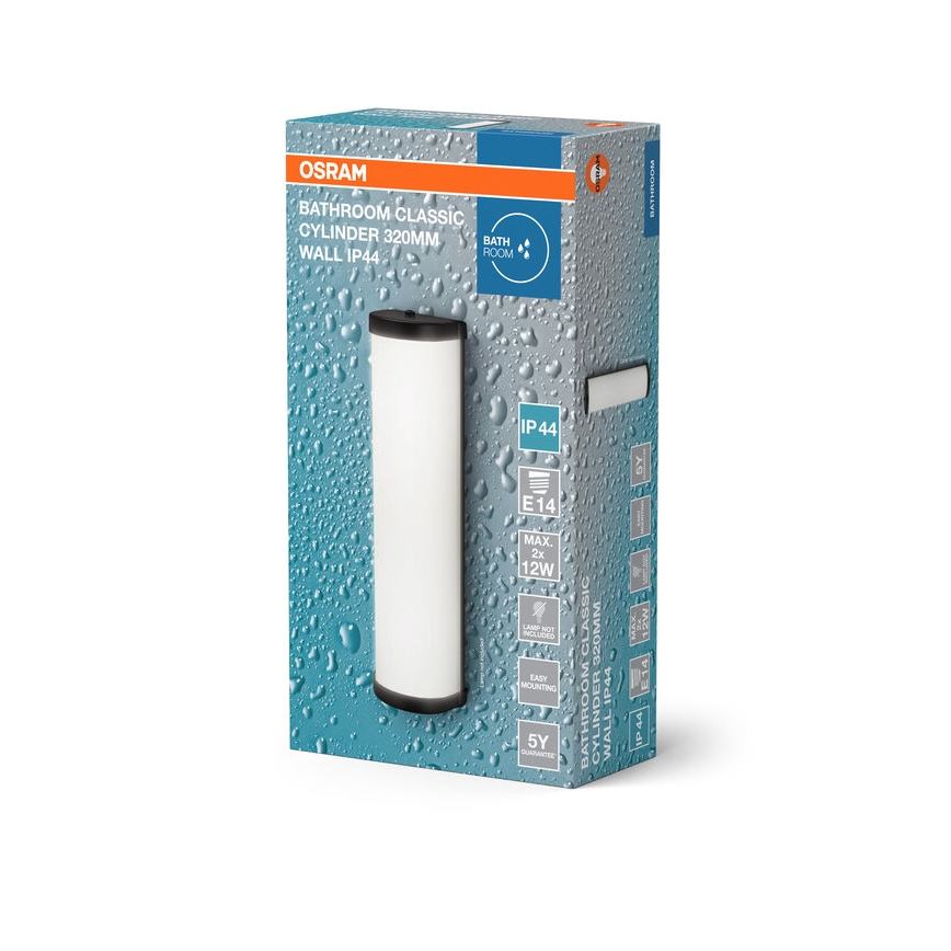 Osram - Applique da bagno BATHROOM CLASSIC 2xE14/12W/230V IP44