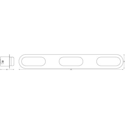 Osram - Applique da bagno LED dimmerabile SMART+ DUPLO LED/20W/230V 3000-6500K IP44 Wi-Fi