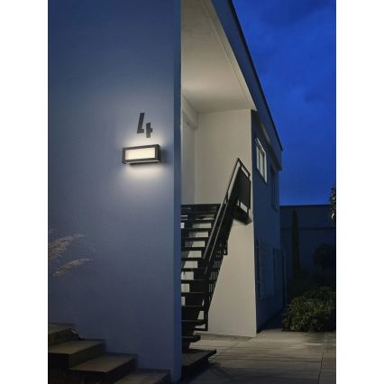 Osram - Applique da esterno a LED ENDURA STYLE LED/10W/230V IP54 antracite