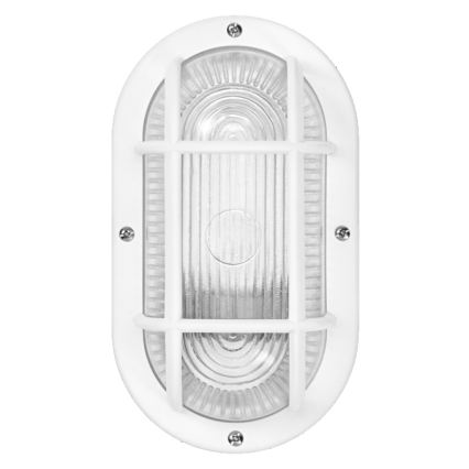 Osram - Applique da esterno BULKHEAD 1xE27/10W/230V IP54 bianco