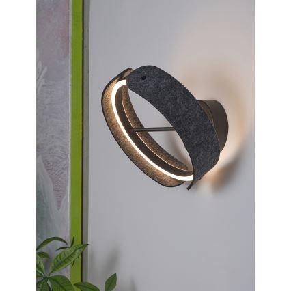 Osram - Applique LED DECOR CURVE LED/20W/230V grigio