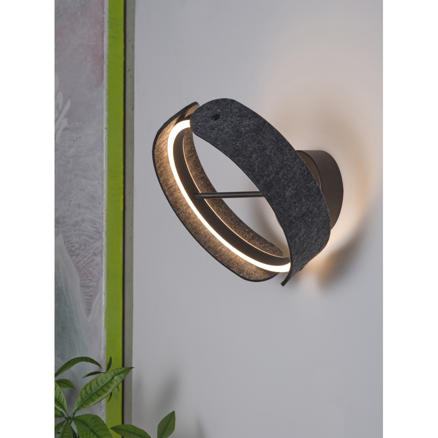 Osram - Applique LED DECOR CURVE LED/20W/230V grigio