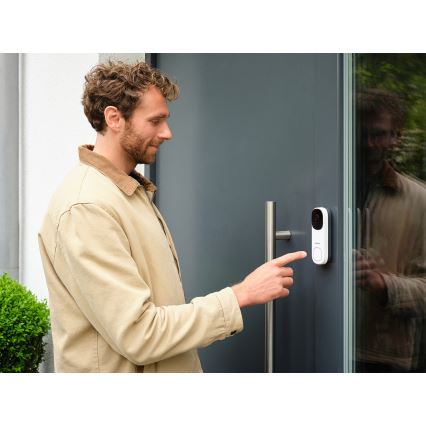 Osram - Campanello video intelligente con sensore 2K SMART+ 230V IP66 Wi-Fi