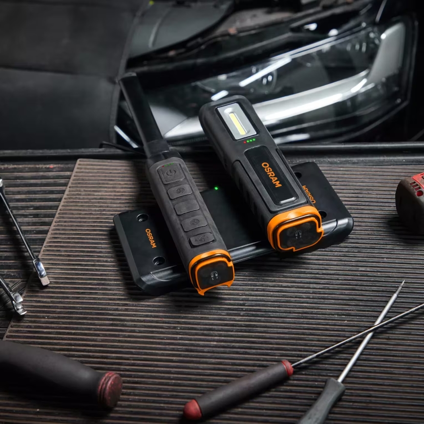 Osram - Caricatore wireless magnetico LEDINSPECT DUAL CHARGE PAD 5V