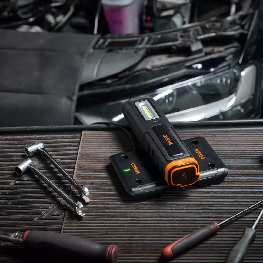 Osram - Caricatore wireless magnetico LEDINSPECT DUAL CHARGE PAD 5V